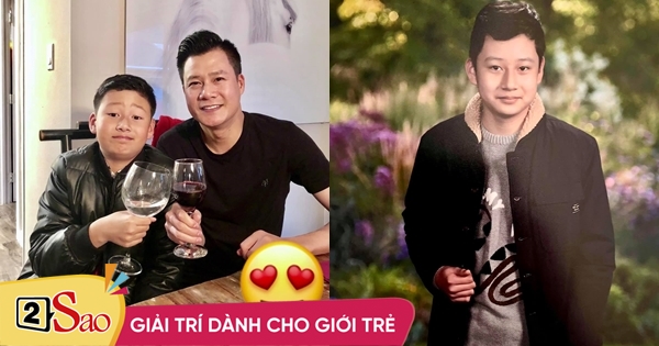 Dàn sao Việt kinh ngạc với ngoại hình con trai Quang Dũng