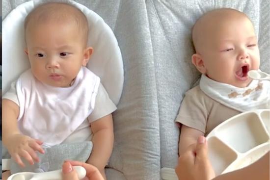 Con trai háu ăn khiến Kim Lý đút không kịp