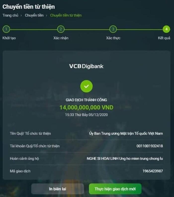 Bằng chứng Hoài Linh chuyển 14 tỷ chống lũ: Đập tan tin đồn không minh bạch!-3
