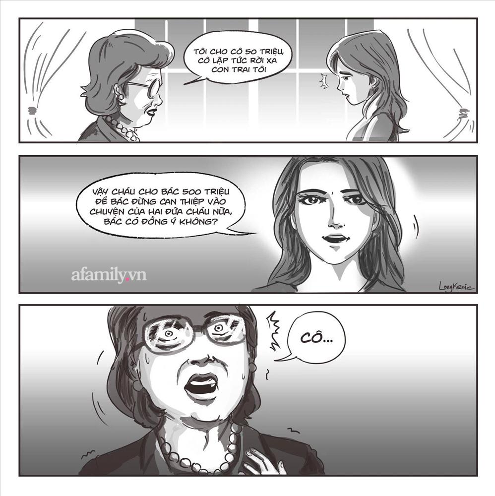 Chê con dâu tương lai lương thấp, mẹ tôi tìm gặp chị để ép chia tay và cái kết-1