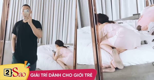 Vũ Khắc Tiệp quay phòng ngủ Ngọc Trinh, dân mạng soi dấu vết ở bẩn