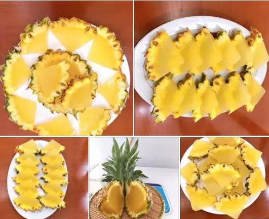 Loay hoay không biết bổ dứa thế nào, cô gái bày nguyên cả vỏ lên đĩa đến hài-8