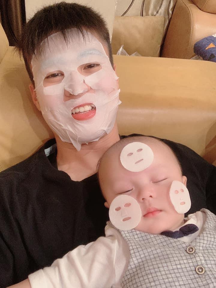 Bất ngờ ngoại hình của quý tử gần 1 tuổi nhà Đỗ Duy Mạnh-7