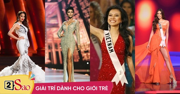 4 Hoa hậu Hoàn vũ Việt Nam thi Miss Universe: Phạm Hương đội sổ