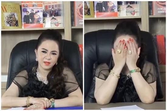 2 viên kim cương to như hột mít của bà Phương Hằng khiến người xem khó tập trung