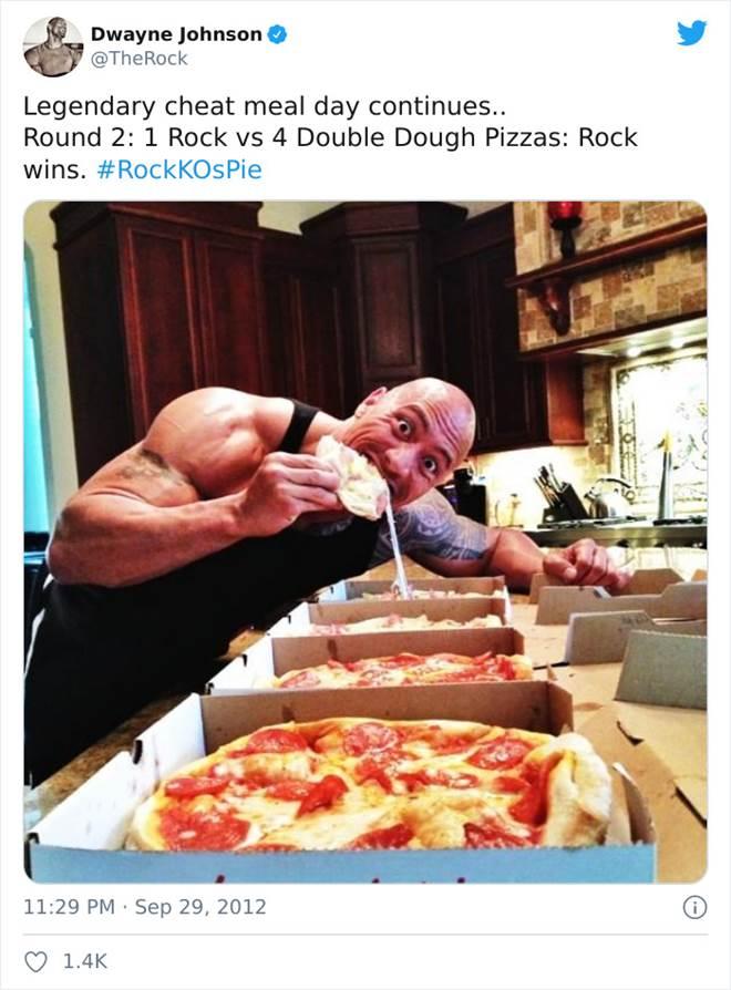 Bữa ăn của người hùng cơ bắp Dwayne Johnson khiến ai cũng sốc-1