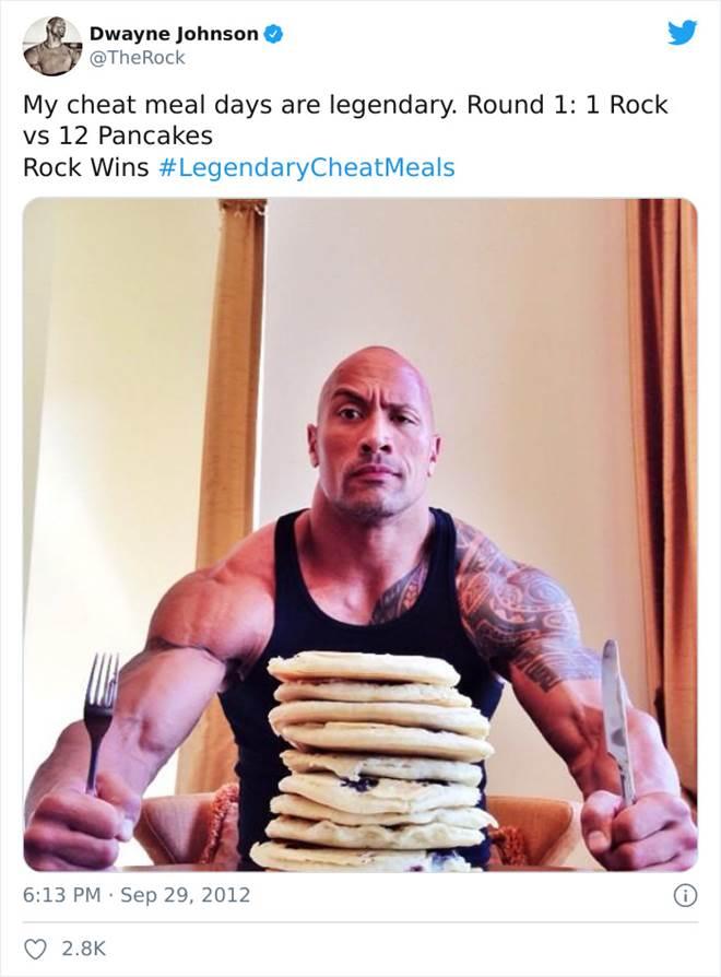 Bữa ăn của người hùng cơ bắp Dwayne Johnson khiến ai cũng sốc-5
