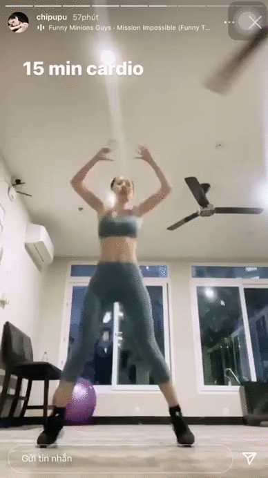 Cardio lợi hại cỡ nào mà Chi Pu tập hùng hục để giữ dáng?-4