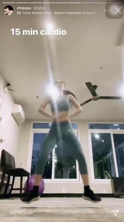 Cardio lợi hại cỡ nào mà Chi Pu tập hùng hục để giữ dáng?-5