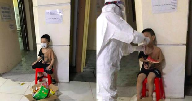 Bé trai 6 tuổi một mình cách ly nhận kết quả dương tính SARS-CoV-2-1