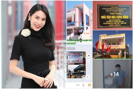 Thủy Tiên công khai ảnh 10 nhà chống lũ, nói rõ lý do ghi tên mình