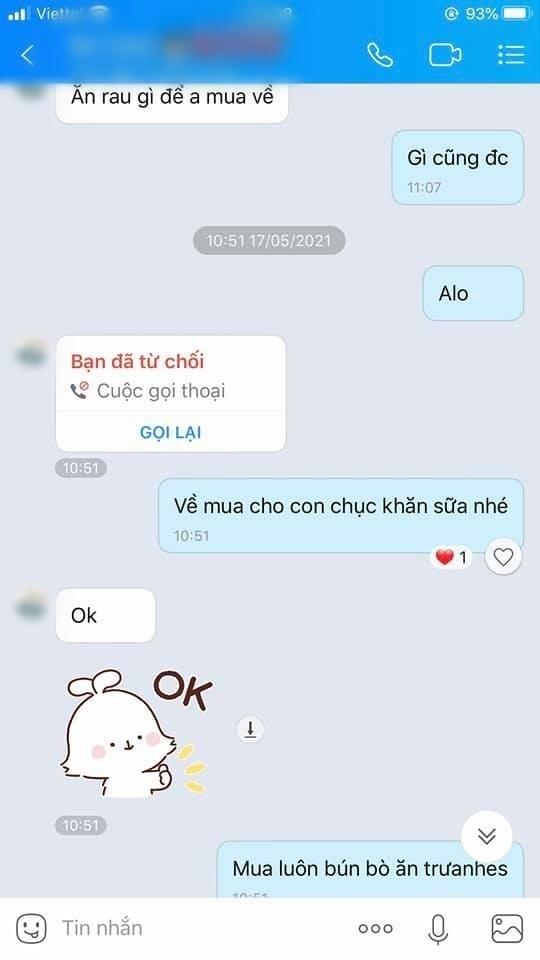 Tin nhắn sặc mùi đồ ăn của những cặp vợ chồng hết thời non tơ-3