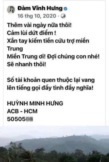 Sau Hoài Linh, Đàm Vĩnh Hưng bị hỏi: Đã ra miền Trung viện trợ chưa?-2