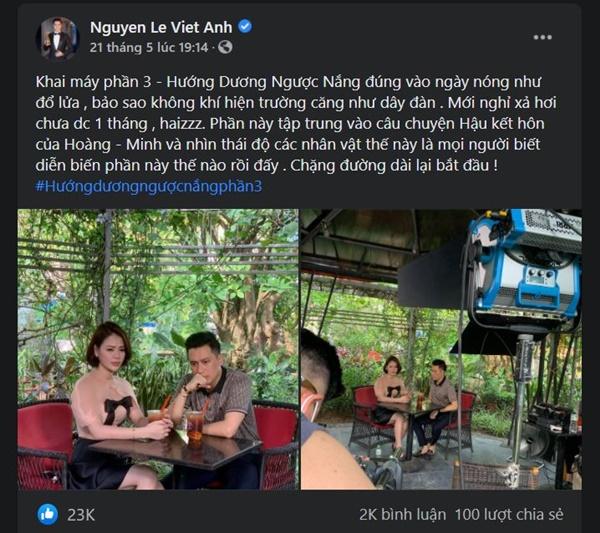 Sẽ không có Hướng Dương Ngược Nắng phần 3 như Việt Anh chia sẻ?-1