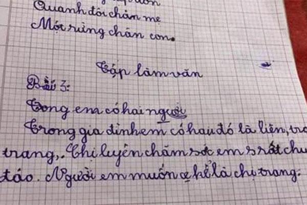 Cười không ngừng nổi với văn bóc phốt bác hàng xóm của nhóc tiểu học-4