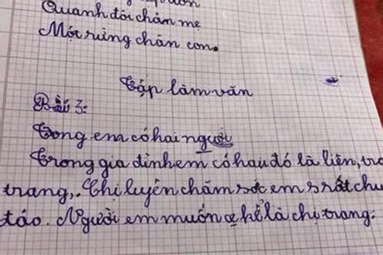 Được yêu cầu tả chị gái, cô nhóc có pha 'lật mặt' nhanh hơn cả người yêu cũ
