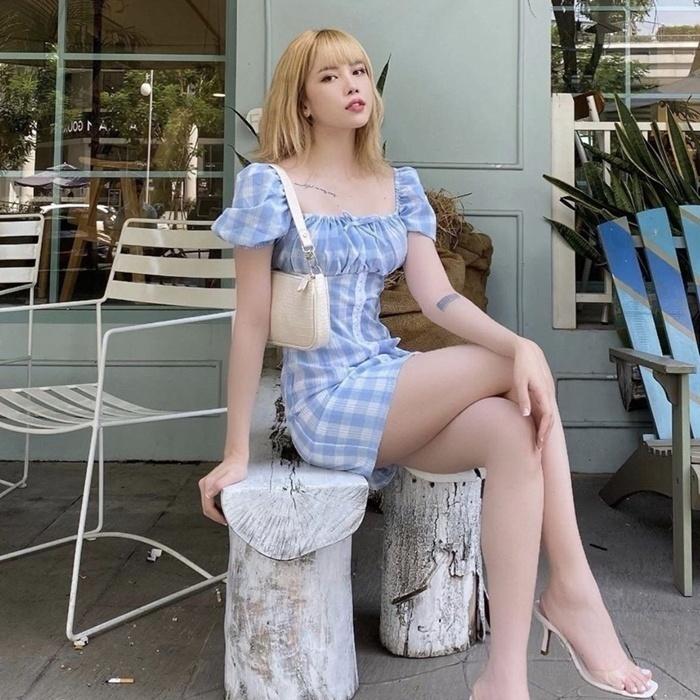 Học sao Việt cách mặc trang phục màu xanh da trời đẹp như nàng thơ!-6