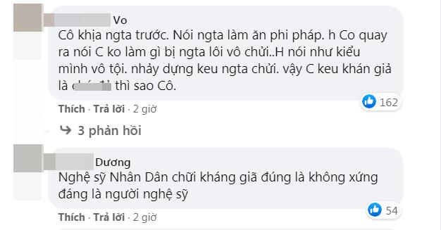 Dân mạng phản đối NSND Hồng Vân dữ dội sau status không chửi khán giả-5