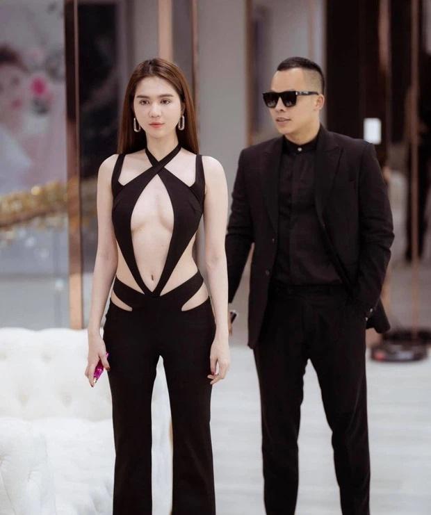 Diện đồ xẻ tứ tung na ná nhau, Ngọc Trinh lép vế quả bom sex Hollywood-3