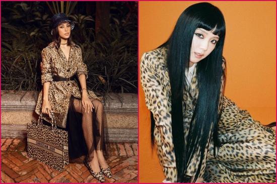 Cùng chọn đồ da báo Dior, Hoa hậu Tiểu Vy và Jisoo BLACKPINK ai mặc chất hơn?
