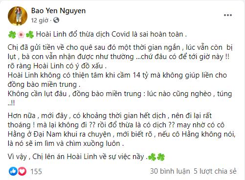 Danh ca Bảo Yến: Tôi lên án Hoài Linh-4
