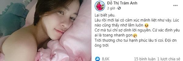 Hot girl Trâm Anh bất ngờ tiết lộ là gái có chồng?-2