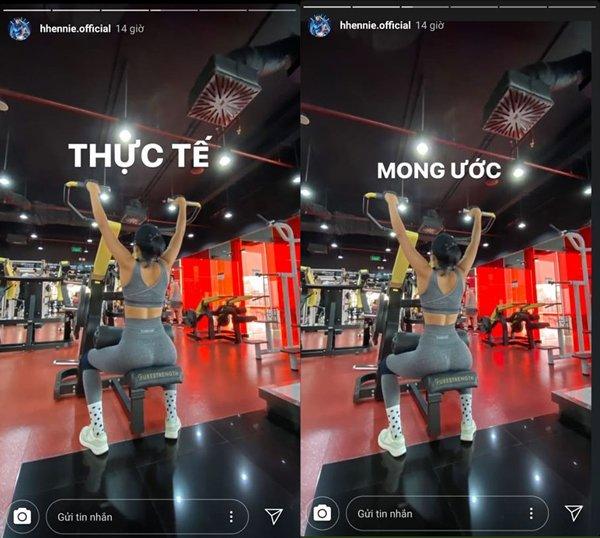 HHen Niê lên tiếng về việc mặc đồ tập lộ nội y-2