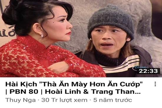 Tiểu phẩm hài Hoài Linh bất ngờ tăng view, hot trở lại vì lùm xùm 14 tỷ từ thiện