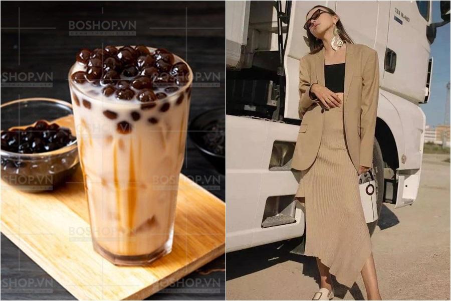 Mặc đẹp không trượt phát nào với gam màu trà sữa hot trend 2021-6