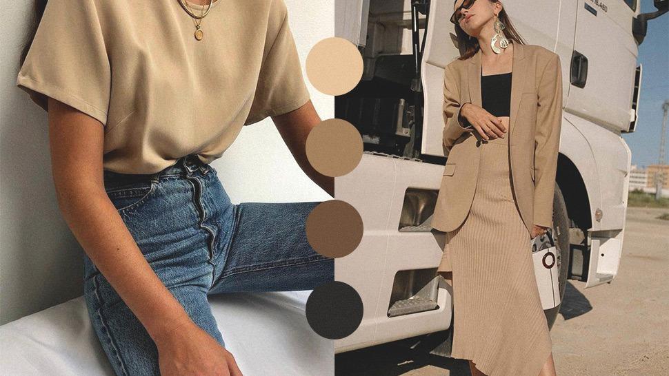 Mặc đẹp không trượt phát nào với gam màu trà sữa hot trend 2021-1