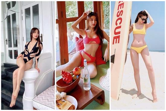 Diễm My 9X diện bikini cắt xẻ táo bạo, đi một bước dân tình 'thót tim' một nhịp