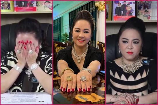 Lập kỷ lục livestream, bà Phương Hằng khoe BST trang sức kim cương 'hoành tráng lệ'