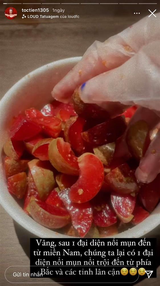 Tóc Tiên trổ tài làm mận dầm chua ngọt, nghe đã thấy chảy nước miếng-1