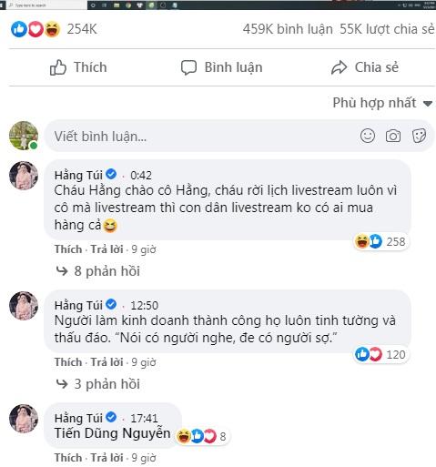 Hằng Túi than ế ẩm vì dân tình chỉ xem cô Hằng livestream-3