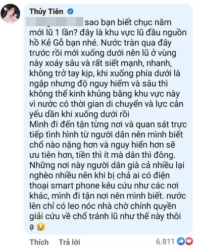 Thủy Tiên phản ứng khi việc xây nhà chống lũ nhận ý kiến trái chiều-6