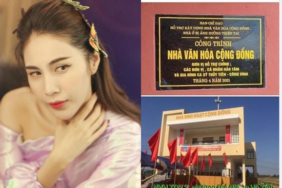 Thủy Tiên phản ứng khi việc xây nhà chống lũ nhận ý kiến trái chiều