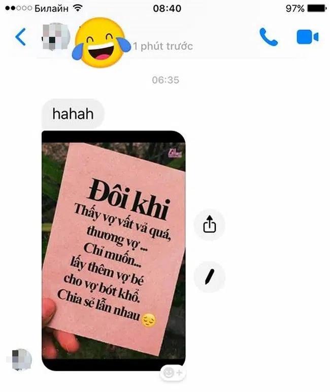 Tin nhắn hài hước chồng gửi vợ thu hút chục nghìn lượt like trên mạng xã hội-2
