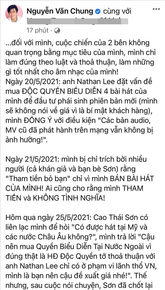 Nathan Lee mua độc quyền hits Cao Thái Sơn vô thời hạn, trên mọi lãnh thổ!-3