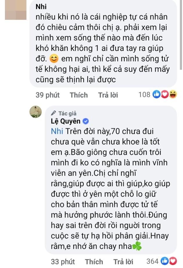 Nghi Lệ Quyên bênh Hoài Linh, dân mạng lập tức sờ gáy-4