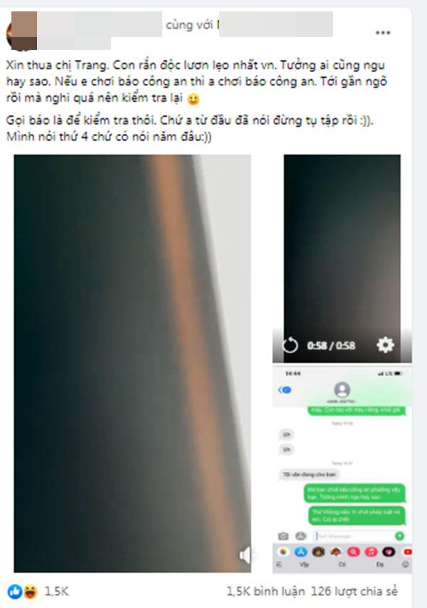 Bị lừa vào rọ, hacker bà Phương Hằng chửi Trang Khàn: Con rắn độc lươn lẹo-2