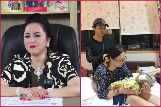 Bà Phương Hằng giản dị đi từ thiện khác xa lúc livestream bóc phốt