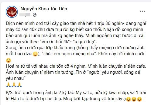 Tóc Tiên gay gắt khi bị mỉa mai keo kiệt 4 nghìn đồng với shipper-1