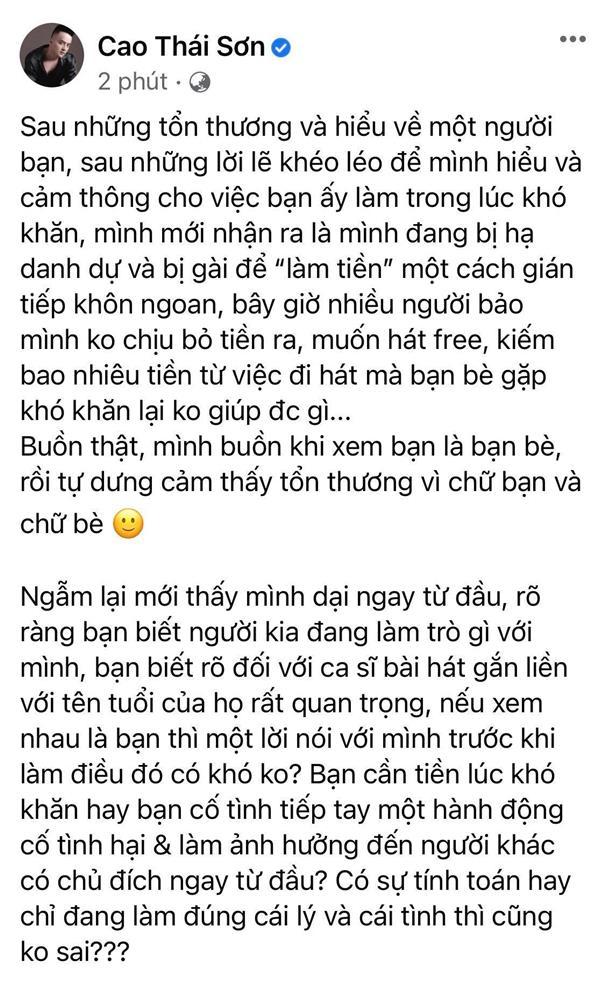 Cao Thái Sơn tố Nguyễn Văn Chung và Nathan Lee bắt tay chơi xấu người hiền-3