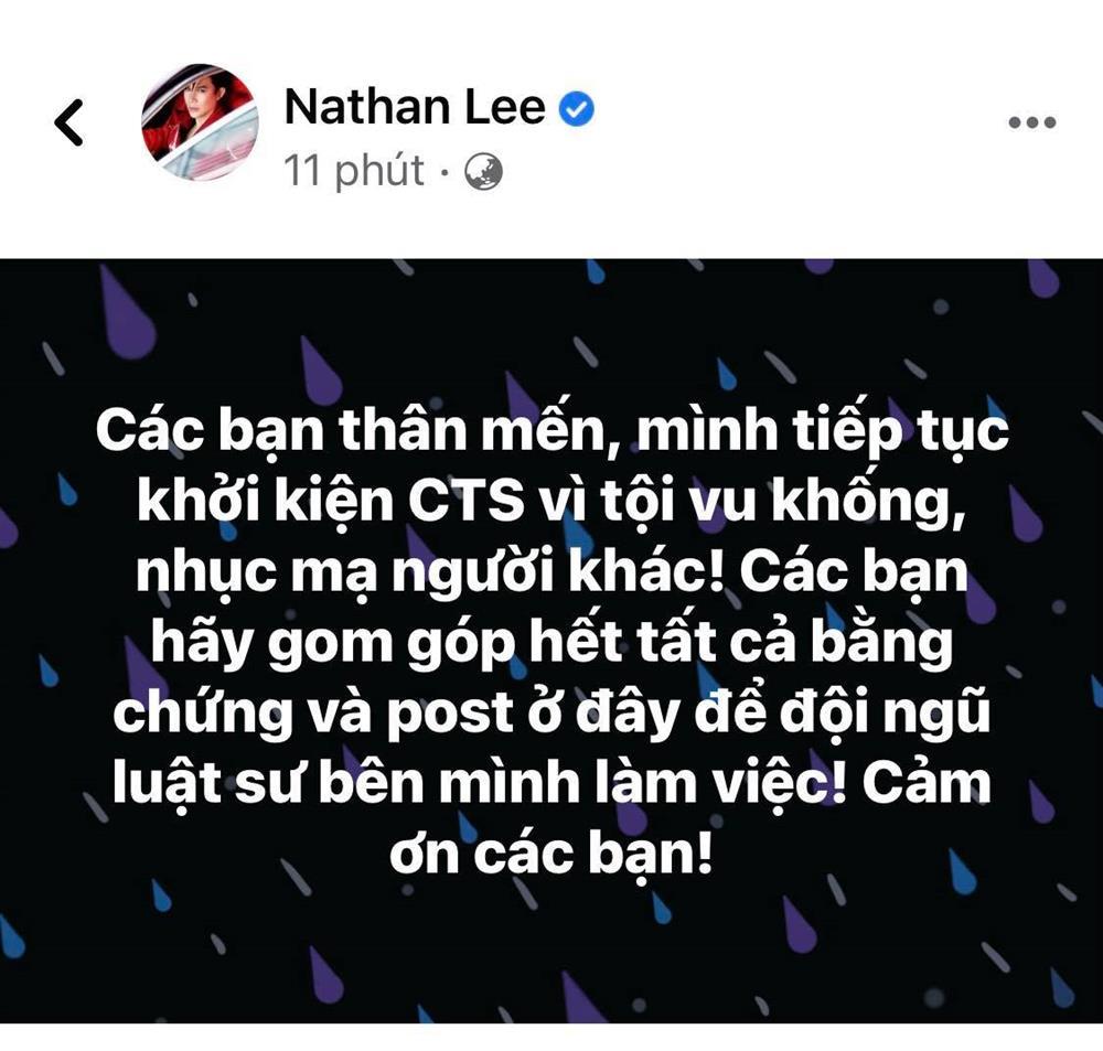 Nathan Lee khởi kiện Cao Thái Sơn, nhờ fan thu thập nhiều bằng chứng-1
