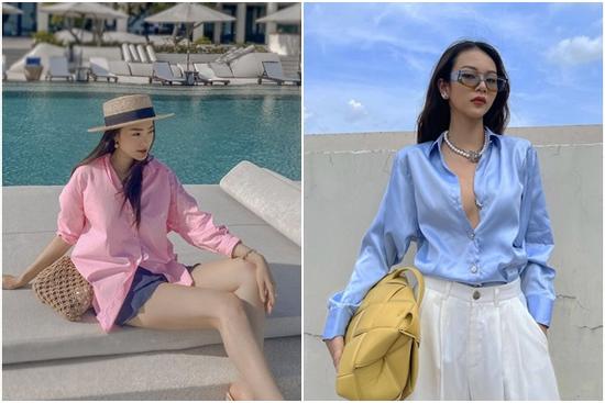 Kiểu sơ mi đơn điệu được lòng cả celeb hạng A lẫn fashionista đình đám!