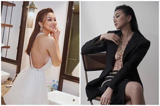 'Đứng yên, không nhúc nhích' nhưng Thanh Hằng vẫn lộ chân ngực sexy