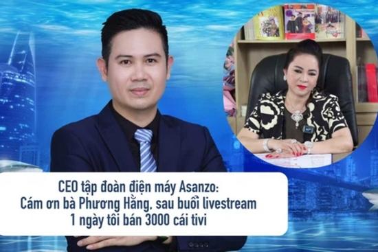 Chủ tịch bán 3.000 tivi/ngày sau livestream nói gì về việc tặng bà Phương Hằng tivi mới?