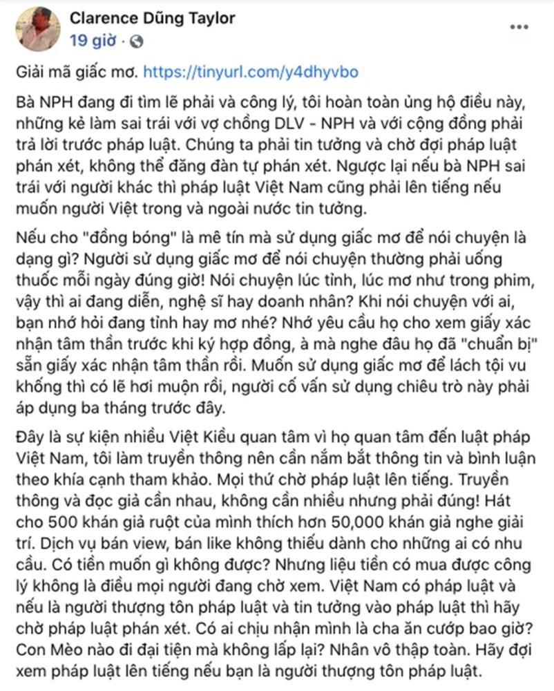 Chồng Thu Phương mỉa mai bà Phương Hằng dùng giấc mơ kể chuyện showbiz-2