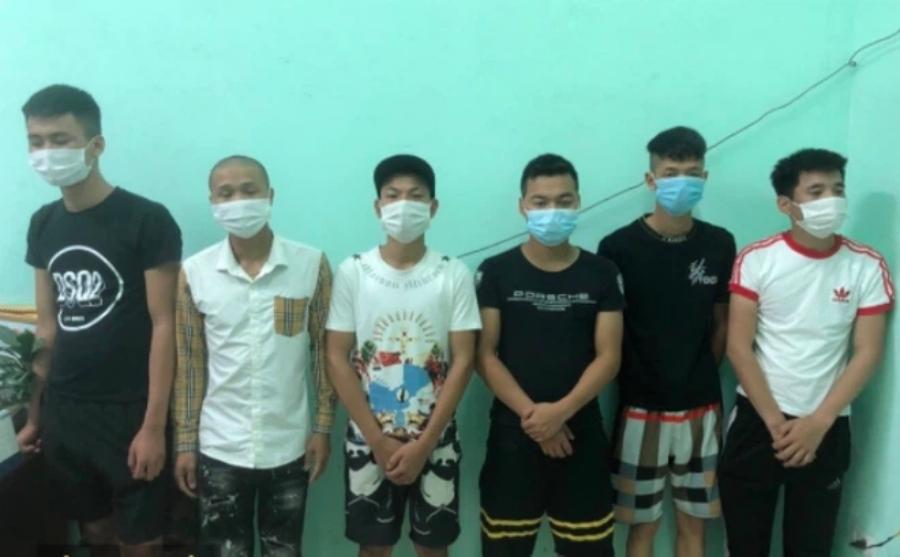 6 thanh niên Bắc Giang bị phạt 102 triệu vì tụ tập ăn uống rồi bỏ chạy khi thấy công an-1