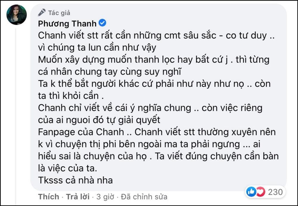 Phương Thanh chuẩn bị tham gia đường đua livestream, ẩn ý thanh lọc showbiz?-4